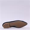 Paul Green Slip On Square Detail Loafer - Dark Navy Suede